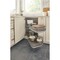 Rev-A-Shelf Steel, Orion Gray, 39 in W, 24.5 in H, 21.75 in D, 21.75 in L, Orion Gray 5372-21-FOG-R - alternate 6